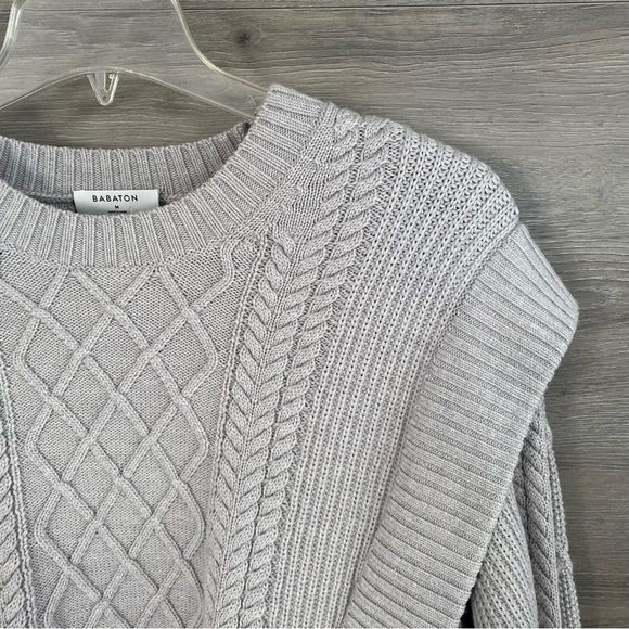 Aritzia Babaton Seek Sweater Merino Wool NWOT - Picture 3 of 8